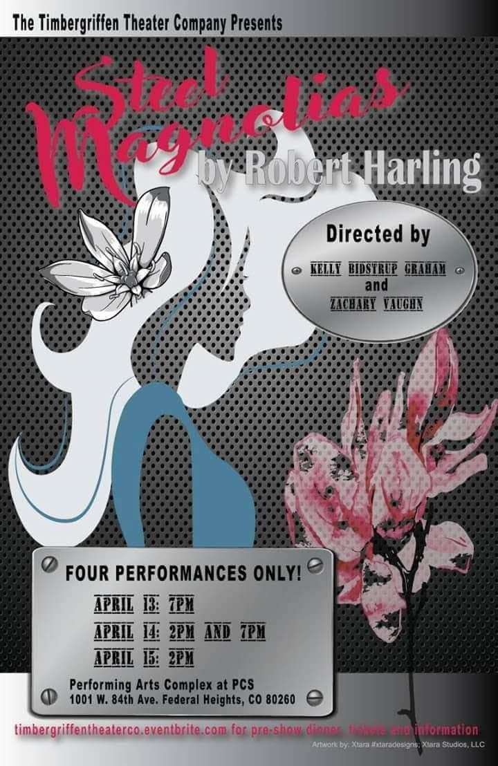 Steel Magnolias Theater Poster Design